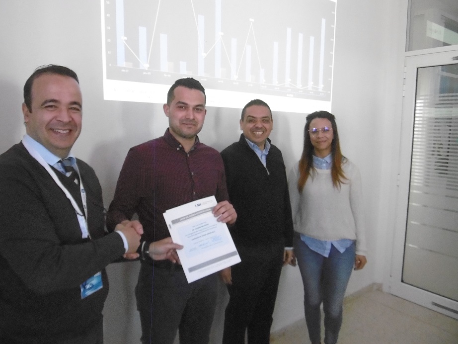 Cérémonie de remise des certifications Lean Six Sigma auprès de Safran Aerospace Tunisie